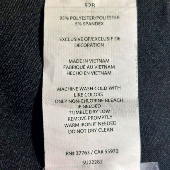 Callaway Men's Big & Tall Active Gym Golf Optimum Performance Shorts Black EUC - Picture 10 of 11